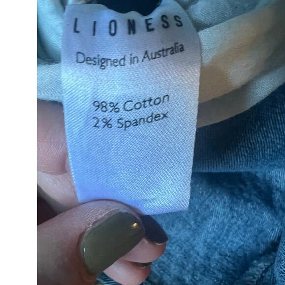 Lioness U Know What's Up Denim Romper, XL, Cotton, Australia, Jumpsuit, Shorts - Picture 10 of 10